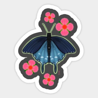 Swallowtail Butterfly Sticker